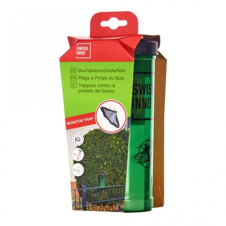 Capcana cu feromoni pentru molii arbusti Buxus, Swissinno Box Tree Moth