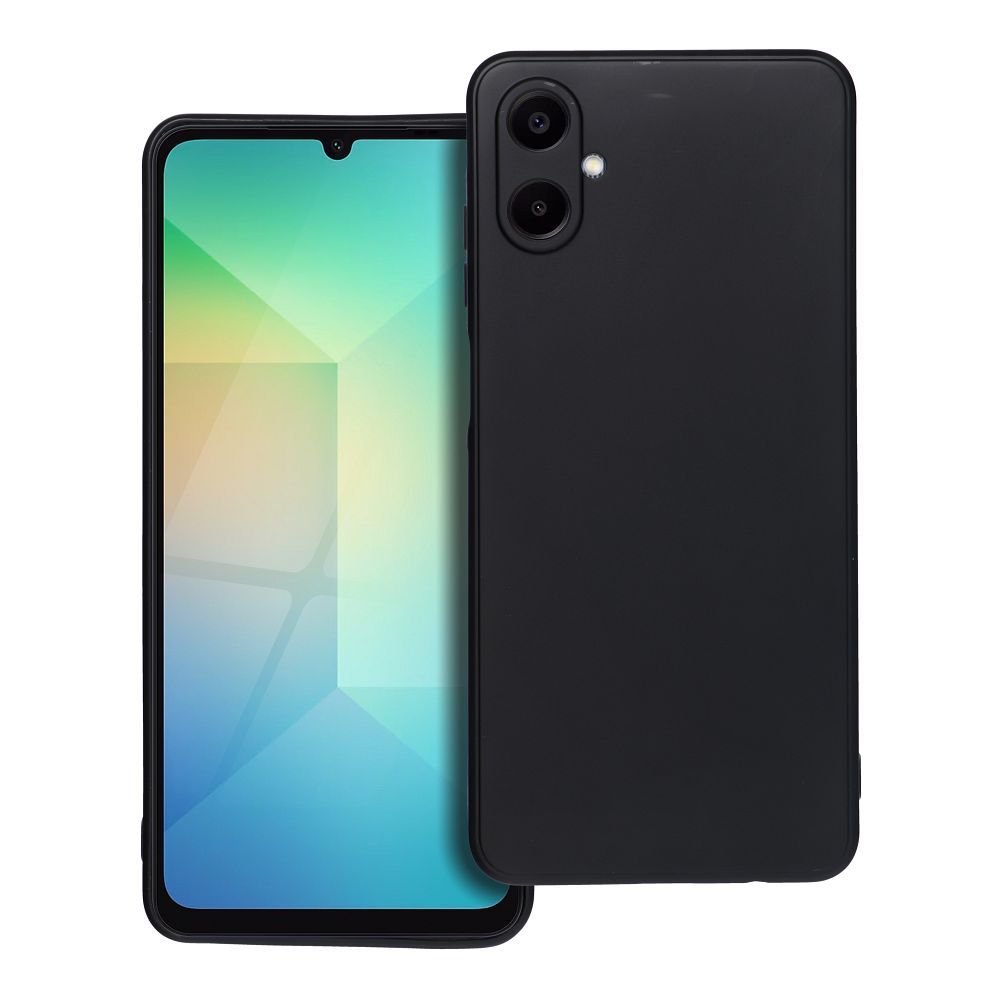 Husa din silicon compatibila Samsung Galaxy A06, Negru