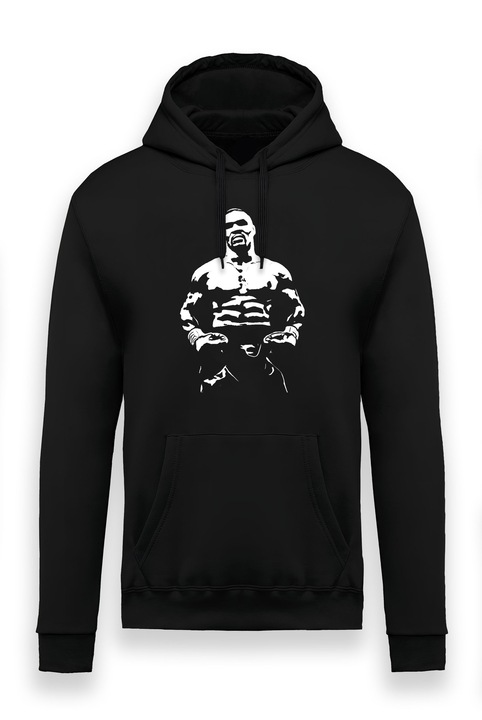 Hanorac Bărbați Casual MIKE, Negru