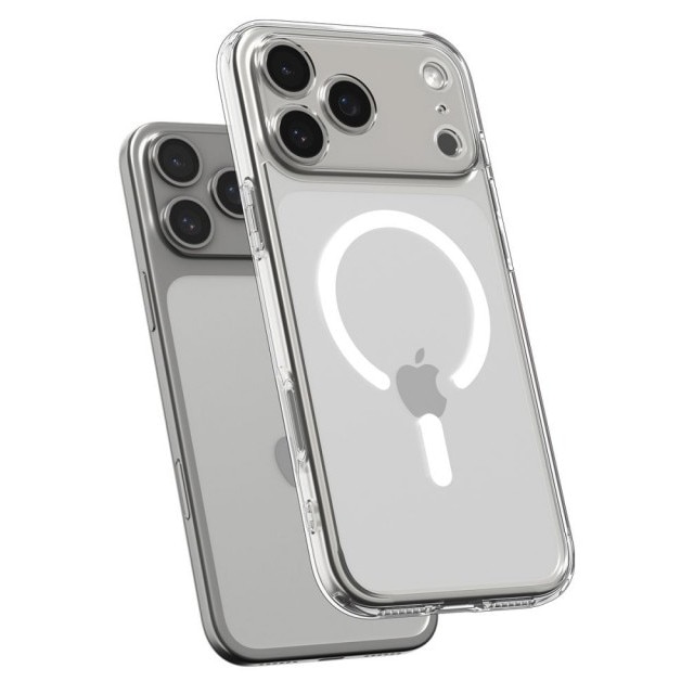 Husa Upzz® Slim Mag Compatibila Cu iPhone 17 Pro Max, Design Slim 2mm, Tehnologie Magsafe, Transparenta