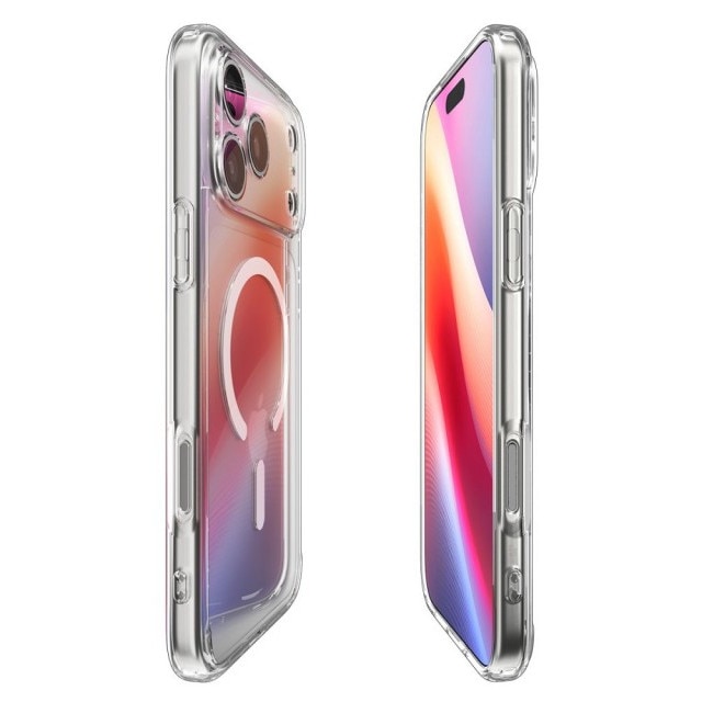 Husa Upzz® Slim Mag Compatibila Cu iPhone 17 Pro Max, Design Slim 2mm, Tehnologie Magsafe, Transparenta