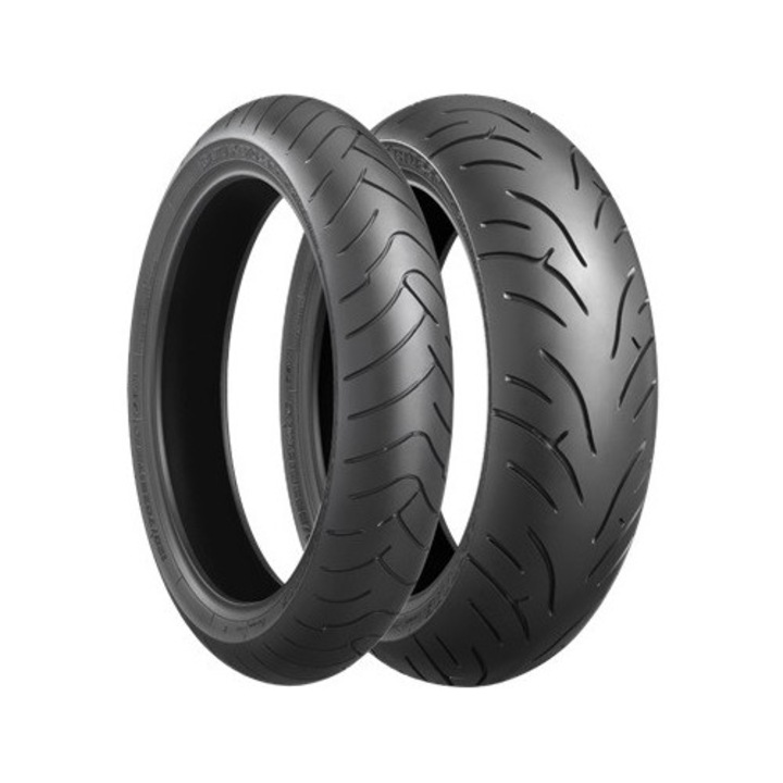 Set 2 anvelope moto, BRIDGESTONE Opona, 150/80R16, Exedra Max 71V, TL, DOT 22/2024, negru