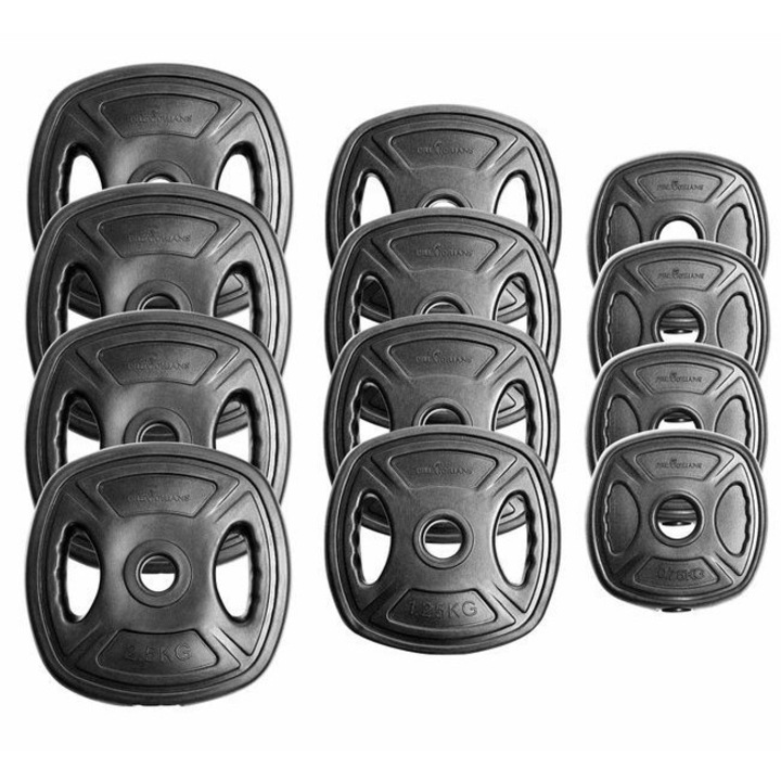 Set haltere Pretorians 2x10kg cu 12 taleri 20kg