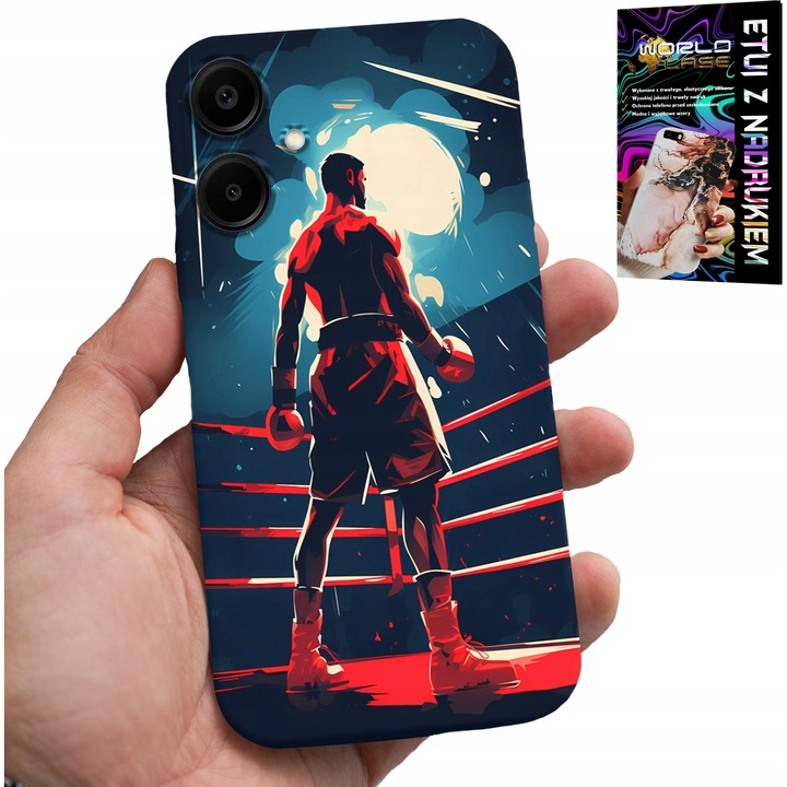 Samsung Galaxy A06 5G telefontok, World Case, egyedi nyomtatás, szilikon, 0,2 mm