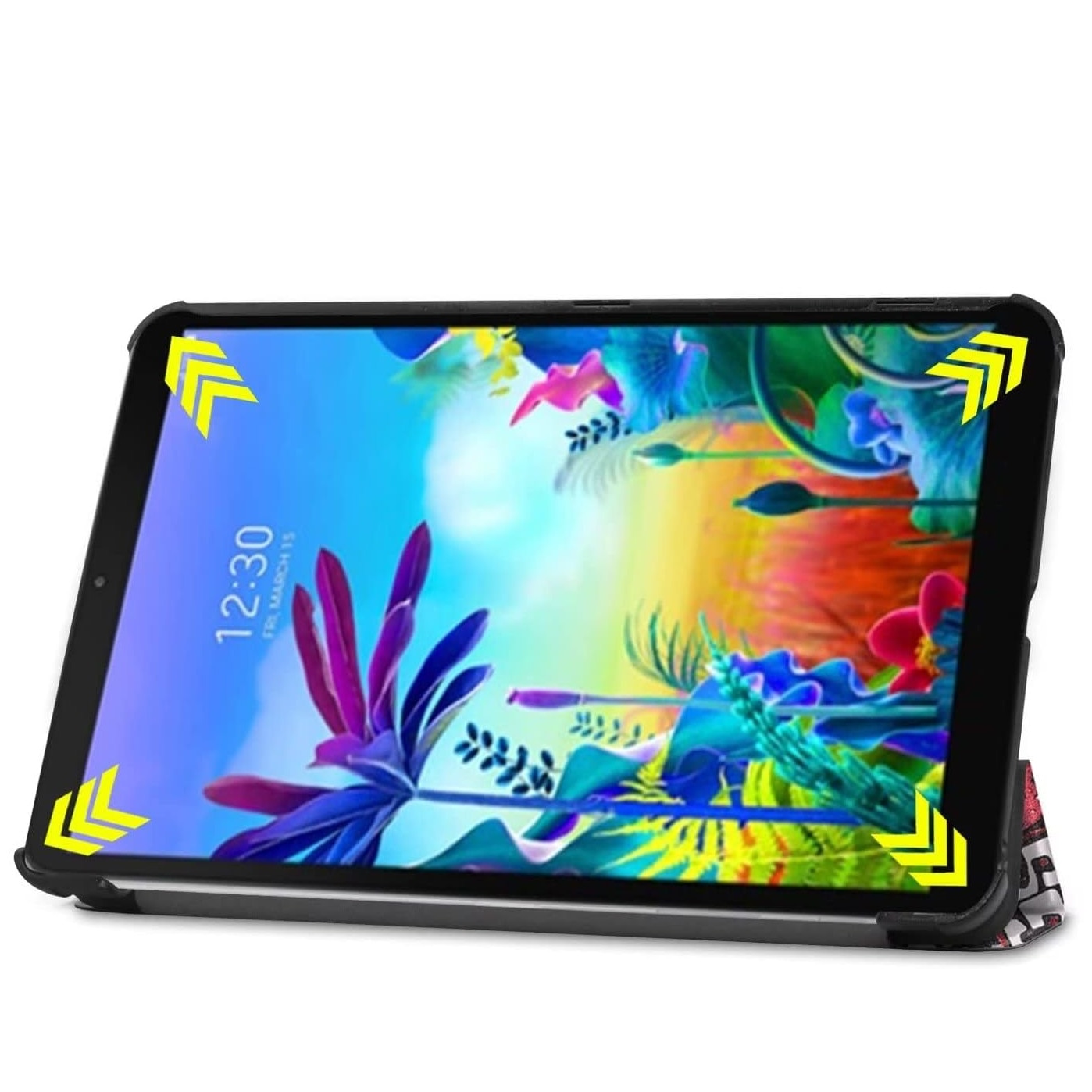 Husa Sigloo pentru tableta Xiaomi Pad 7 / 7 Pro 11.2" (2024) – Slim, Tri-Fold Magnetic, Piele Ecologica, Suport Stand, Antisoc – Rosu