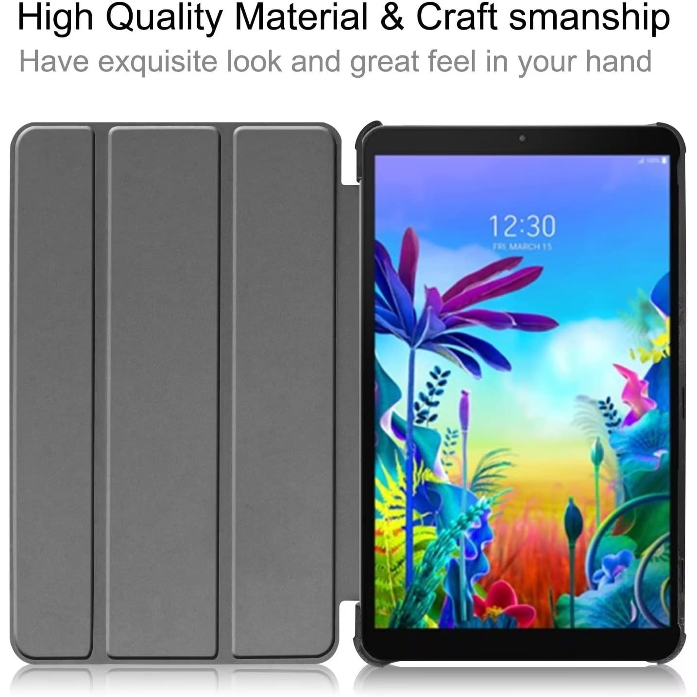 Husa Sigloo pentru tableta Xiaomi Pad 7 / 7 Pro 11.2" (2024) – Slim, Tri-Fold Magnetic, Piele Ecologica, Suport Stand, Antisoc – Rosu