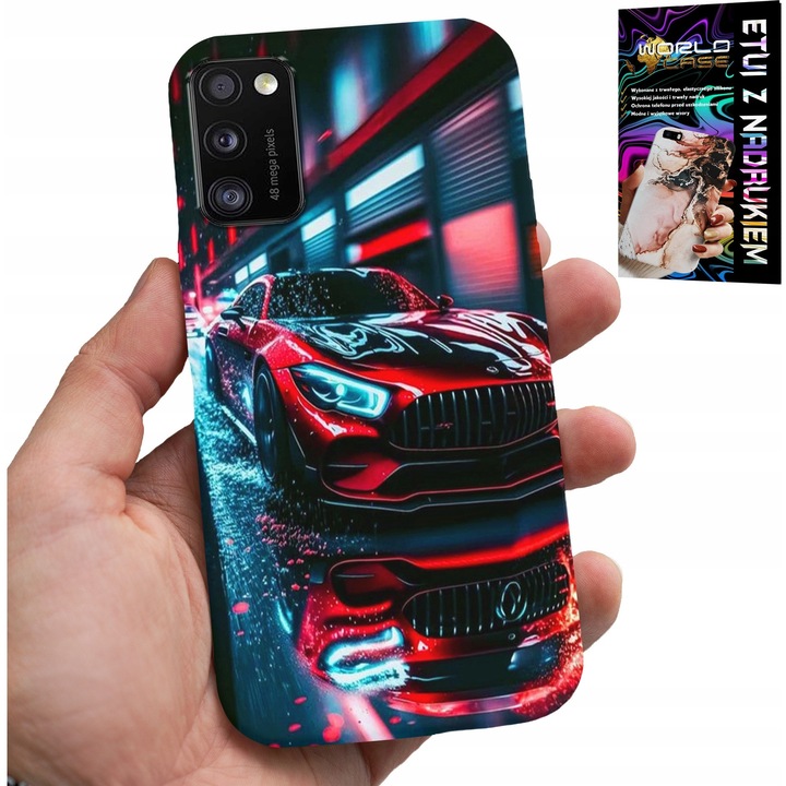 Samsung Galaxy A41 telefontok, World Case, szilikon, teljes színes nyomtatás