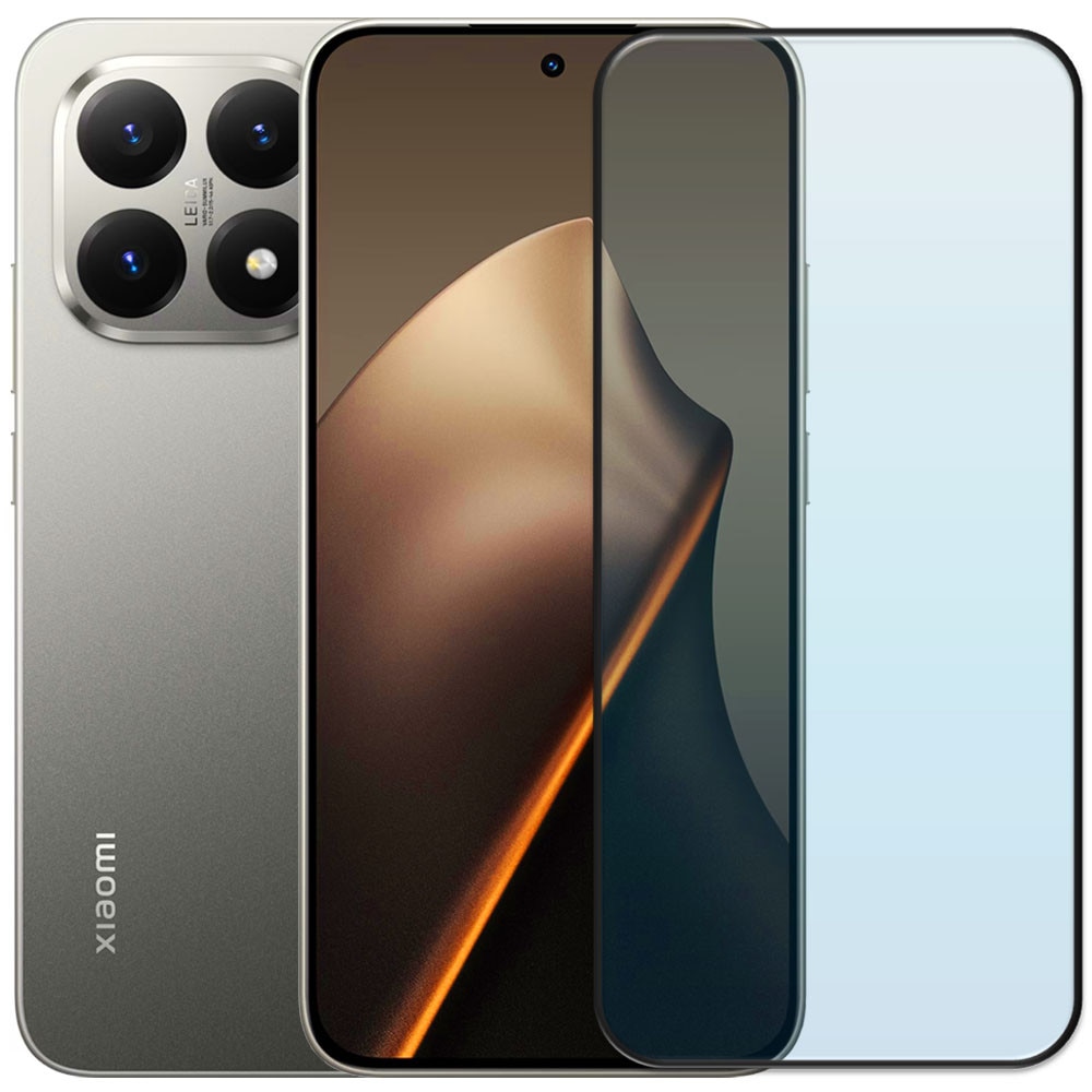 Folie din sticla securizata pentru Xiaomi 15T, HAMSTERBOX Glass Shield, Protectie completa ecran, Full face, Aplicare rapida, Case Friendly, Transparenta