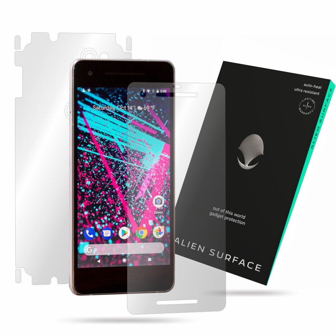 Folie Alien Surface, Google Pixel 2, protectie ecran, spate, laterale