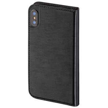 Husa de protectie Hama Slim Booklet pentru Apple iPhone X, Black Husa de protectie Hama Slim Booklet pentru Apple iPhone X, Black