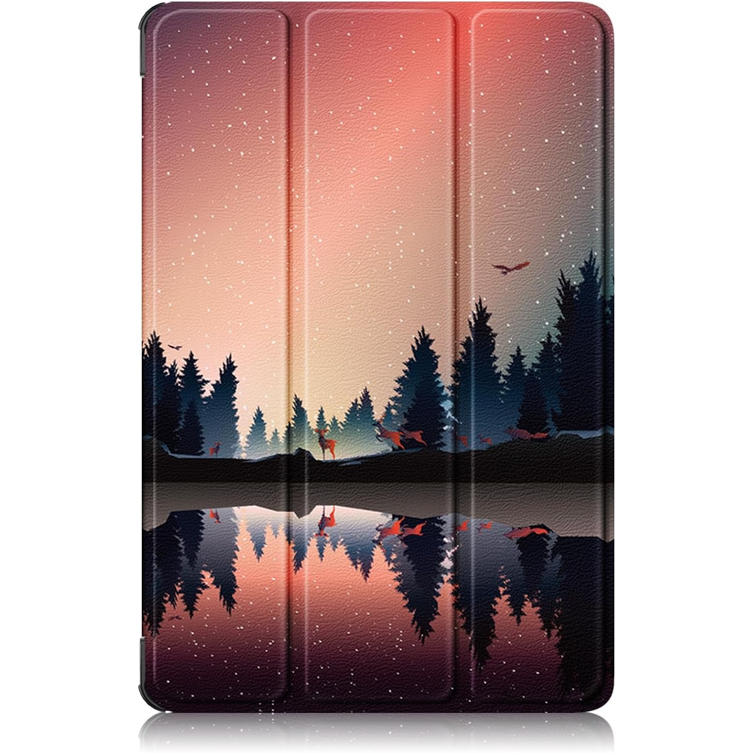 Husa Sigloo pentru tableta Honor Pad 10, 12.1" (2025), – Slim, Tri-Fold Magnetic, Piele Ecologica, Stand Reglabil, – model Nightfall