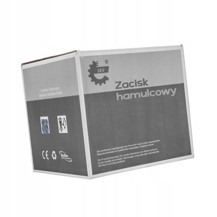 Zacisk frana fata SKV pentru Audi A4 (B5 B6 B7), Seat Exeo, VW Passat, OEM 8E0615124