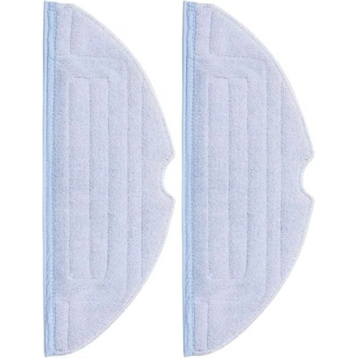 Set 2 lavete mop e-SWC® pentru aspirator robot Roborock S7 / S8, echivalent cu 8.02.0129