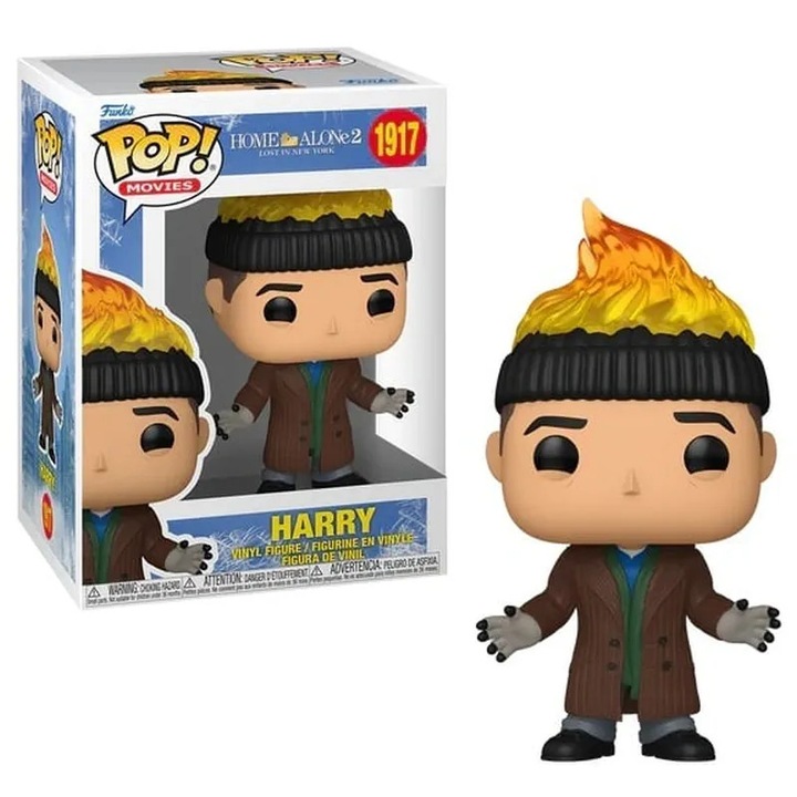 Figurina Home Alone 2 - Harry, Funko POP!, multicolor