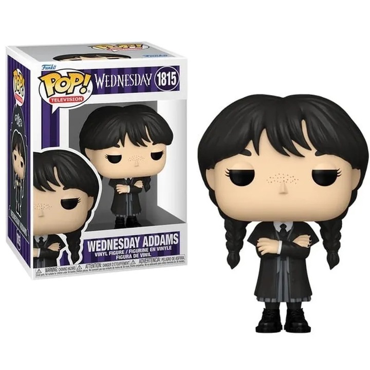 Figurina Funko POP! Wednesday Addams, #1815