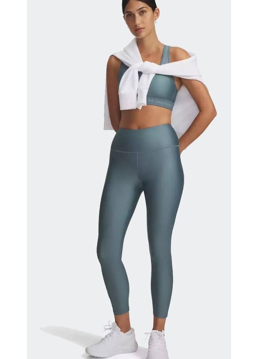 Colanti sport Under Armour Tech Hi, glezna, poliester/elastan, gri