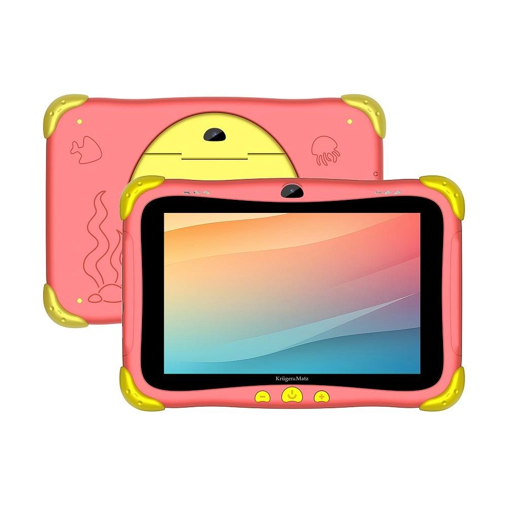 Tableta Kruger&Matz FUN 808, 8 inch, 3GB RAM, 32GB, rosu-galben, 18x234x156mm