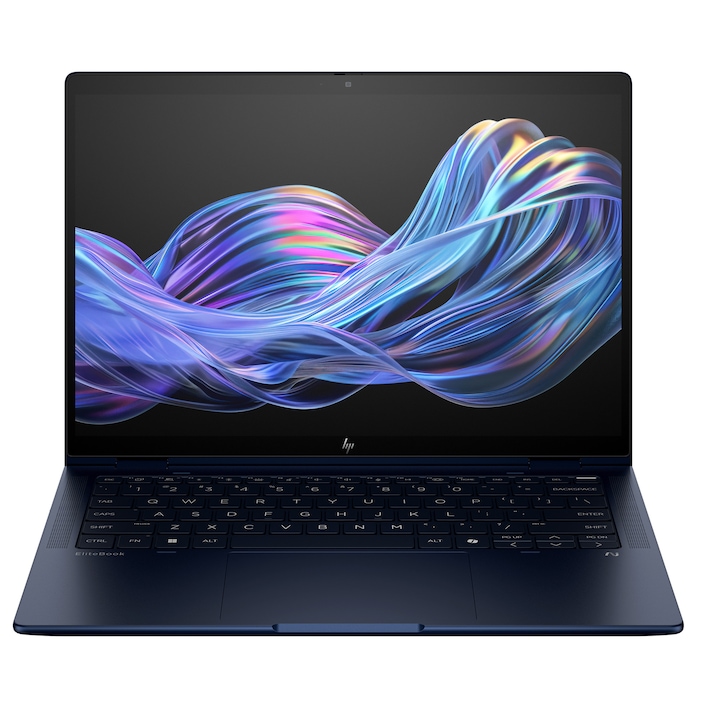 Laptop HP EliteBook X Flip x360 G1i AI, 32GB, 1TB SSD, 14" WUXGA, 4G/5G, Atmospheric Blue, Win 11 Pro