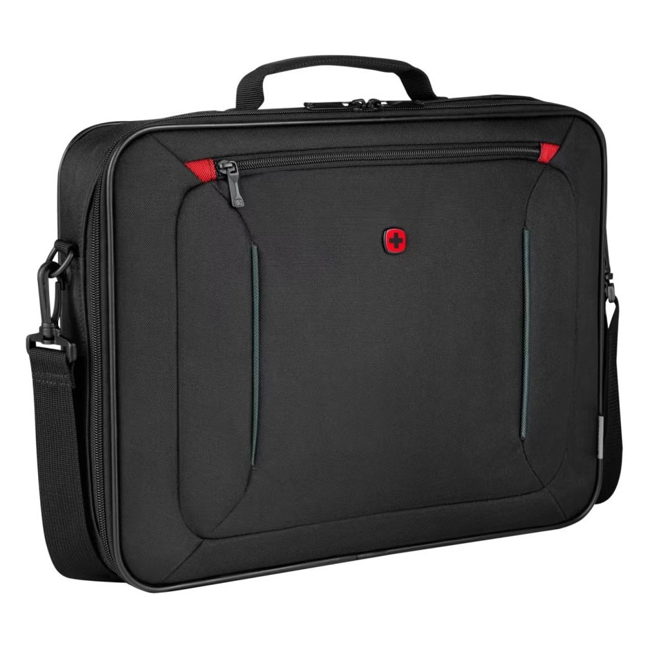 Geanta laptop Wenger BQ 16", neagra, 420x330x70mm