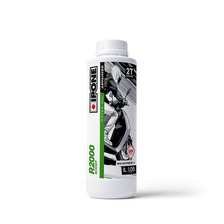 Ulei motor semi-sintetic IPONE R2000 SCOOT, 1L