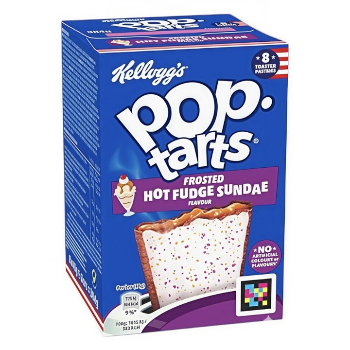 Pop Tarts, Hot Frosted Fudge Sundae, Kellogg’s, 384 g
