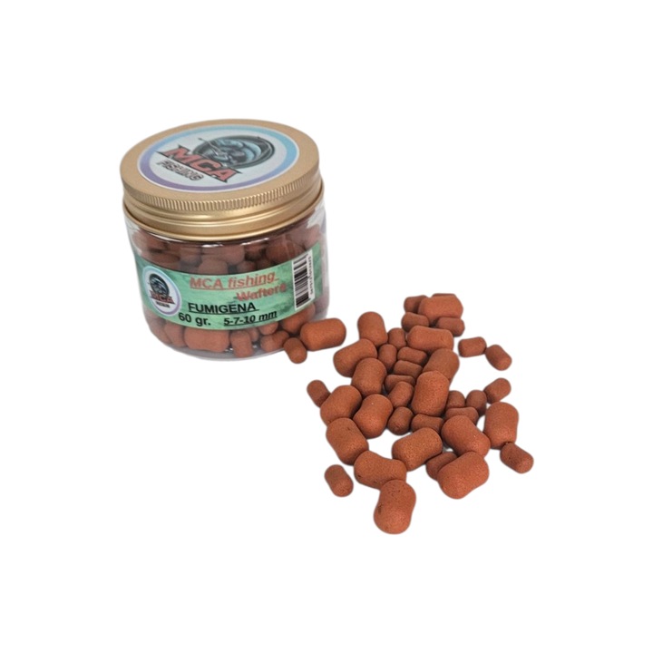 Wafters fumigena, momeala carlig, dimensiuni mixte 5x7x10mm, aroma intensa