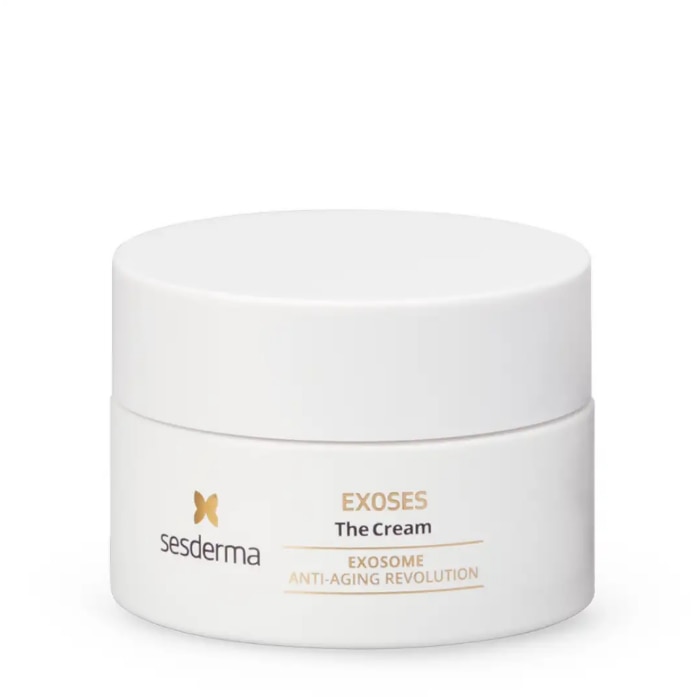 Crema SESDERMA EXOSES The Cream, reducerea ridurilor si petelor pigmentare, imbunatatirea fermitatii si elasticitatii pielii, hidratare intensiva pentru refacerea barierei cutanate