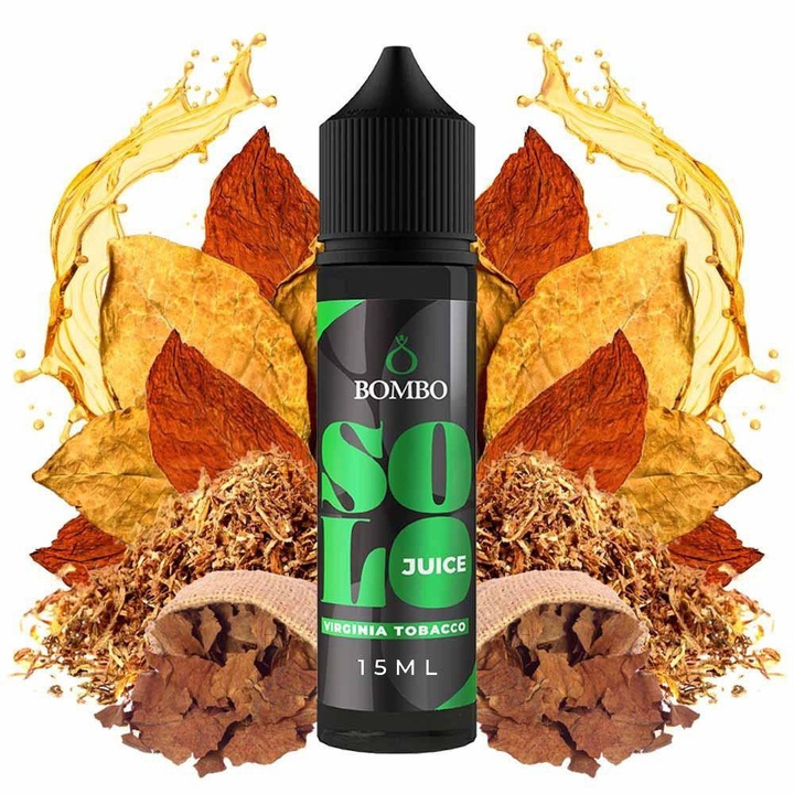 Lichid Longfill Bombo 15ml/60ml - Solo Virginia Tobacco