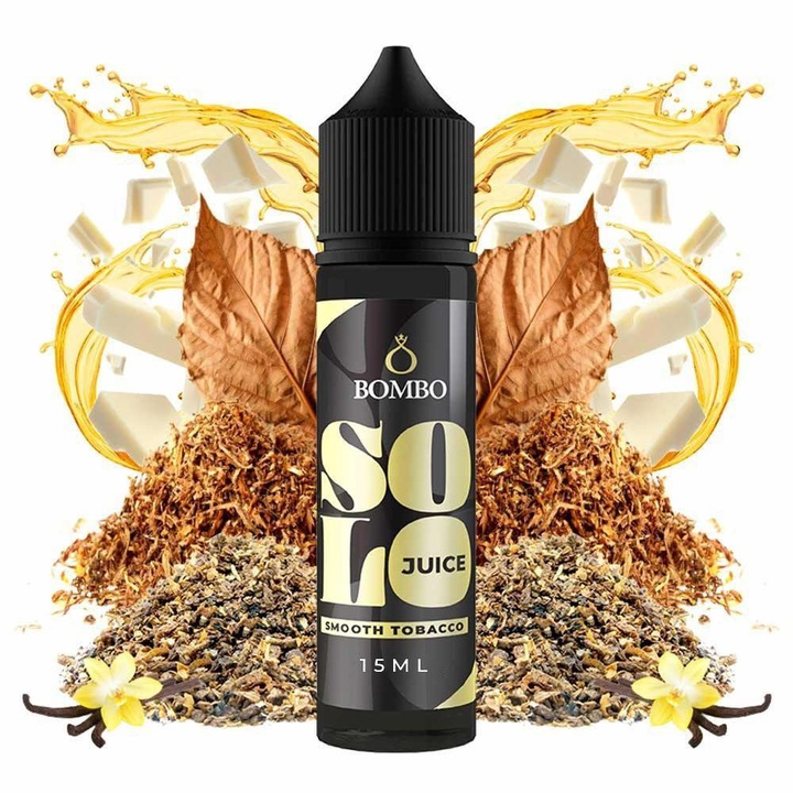 Lichid Longfill Bombo 15ml/60ml - Solo Smooth Tobacco