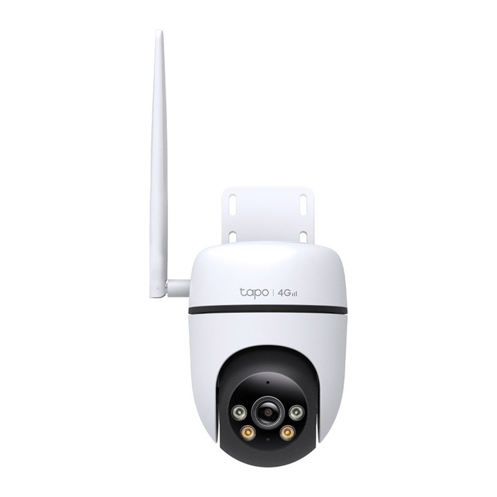 Camera supraveghere exterior IP 4G LTE PT TP-Link Starlight TAPO C501GW, 2 MP, IR/lumina alba 30 m, microfon si difuzor, slot card, control prin aplicatie, detectare smart, sirena, 360 grade, PoE