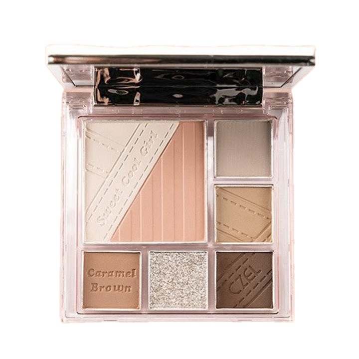 Paletă de Farduri de Pleoape All In One Czel #08 Pumpkin Latte 6.5g