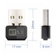Адаптер USB, Bluetooth 5.3, 3 Mbps, 2,4 x 1,7 x 0,8 см, черен