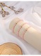 Bratara cu pietre pretioase vindecatoare de 4 mm, cu pandantiv in forma de inima din aur, bratari ajustabile cu pietre de cristal, bijuterii, Rose Quartz, (Piatra acceptarii)