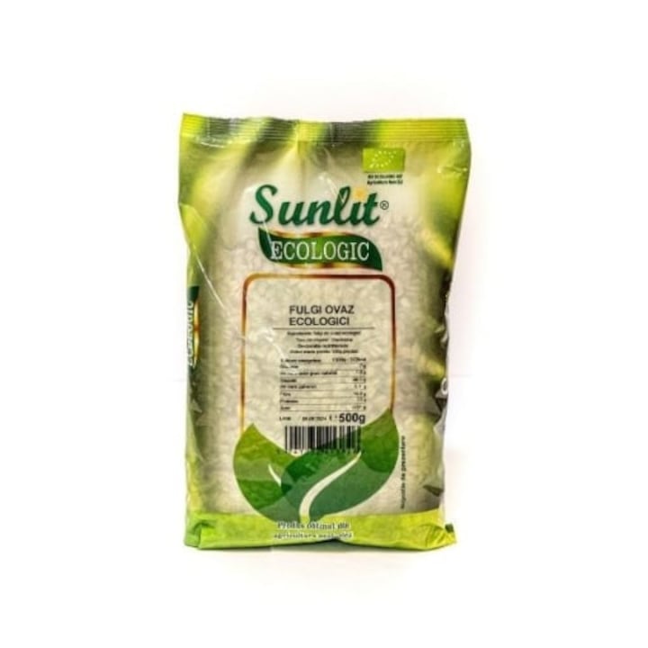 Fulgi de Ovaz BIO Driedfruits, 500 g – Cereale integrale ecologice pentru un mic dejun sanatos