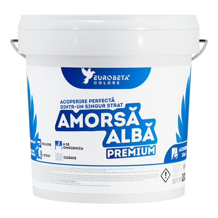 Amorsa profesionala alba pentru interior – aderenta si protectie 10L