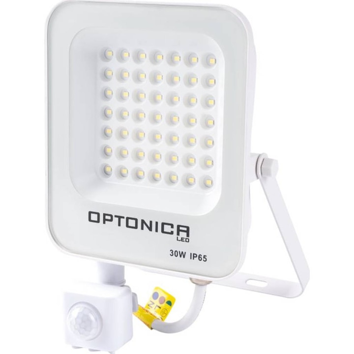 Proiector FL30-B3, Senzor de mișcare, PIR, LED SMD, Clasa F, Alb, 220VAC, 30W, 6000K, IP65