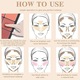 HANDAIYAN Paleta crema pentru contur si blush cu 12 nuante, paleta de machiaj 2 in 1 pentru blush si contur cu efect corector, aplicare lunga, usor de estompat, pentru sculptarea fetei si culoarea obrajilor