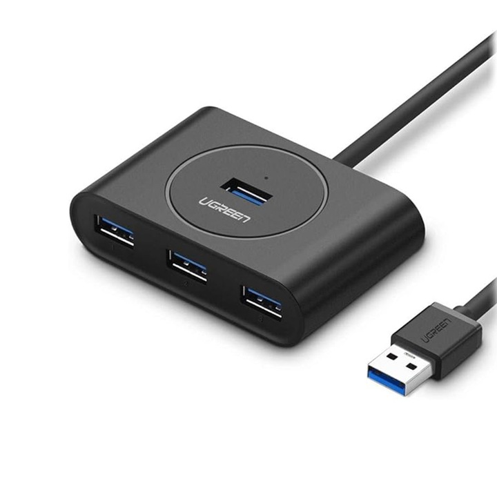 Докинг станция USB към 4x USB, 5Gbps, 1м, L64, Deep Dark