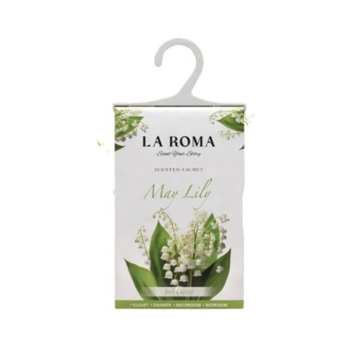 Odorizant pentru Dulap La Roma – Margaritar, Aroma Delicata si Eleganta pentru Haine Proaspat Parfumate, Inspirata din Rafinamentul Parfumeriei Italien