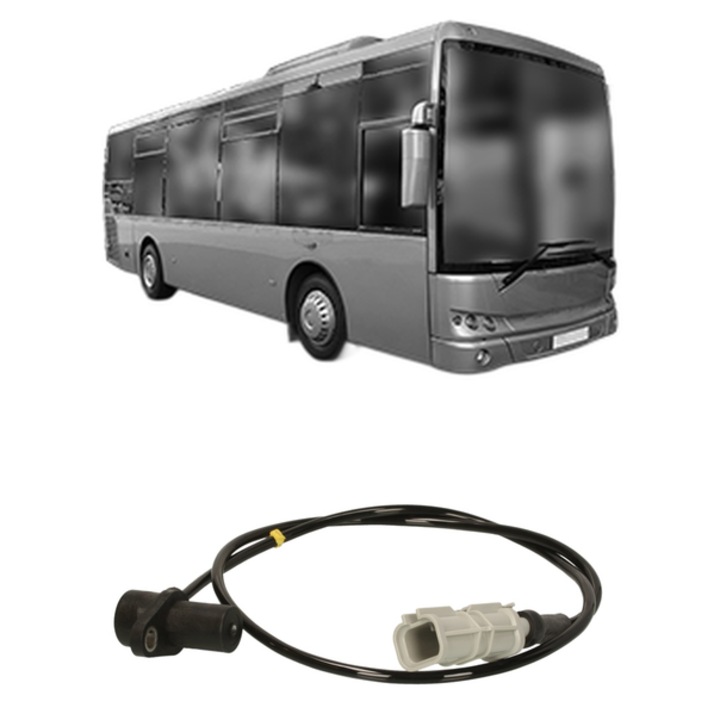 Senzor impulsuri arbore cotit TEMSA MD 9 IC din 2014 KW 213 CP 290 CMC 6871, pentru pornire auto, Bosch, 4x Stickere auto cu TEMSA