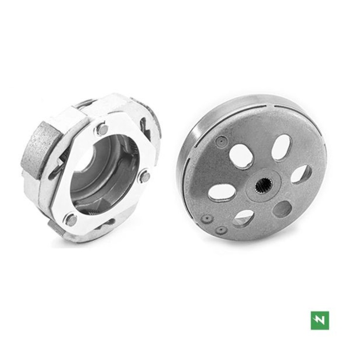 AMBREIAJ CENTRIFUG COMPLET, NEWFREN pentru motoare Honda, SYM, 125-200cc