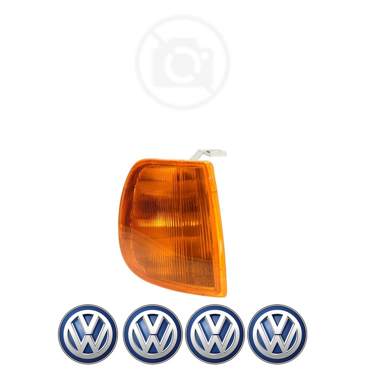 Semnalizator Fata Dreapta Volkswagen POLO din 1990-2021, Auto, Depo, 4 Stickere auto cu Volkswagen