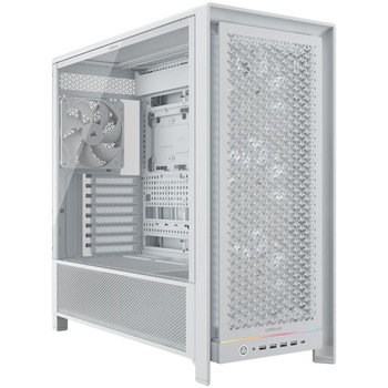 Carcasa Corsair FRAME 5000D RS, High-Airflow, Mid-Tower, ATX, Alb