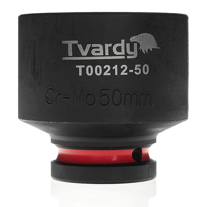 Cheie tubulara de impact in 6 puncte 3 / 4", 50 mm, Cr-Mo, Tvardy T00212-50