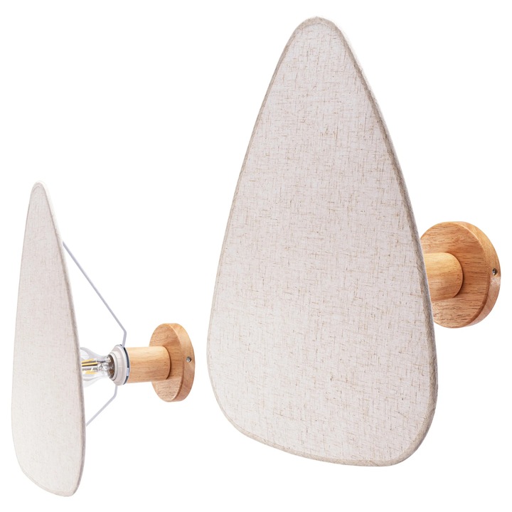 Аплик за стена, Toolight, APP1423-1W, BOHO, Вис, Зависи от крушката, E27