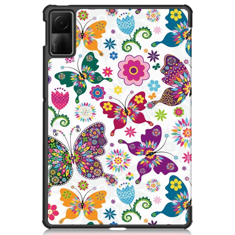 Husa Sigloo Butterfly pentru tableta 11" Piele ecologica, Slim, Antisoc, compatibila cuXiaomi Redmi Pad 2