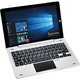Laptop 2 in 1 Kiano Intelect X3 HD cu procesor Intel Atom® x5-Z8350 pana la 1.92 GHz, 10.1", IPS HD, 2GB, 32GB eMMC, Intel HD Graphics, Microsoft Windows 10, Silver