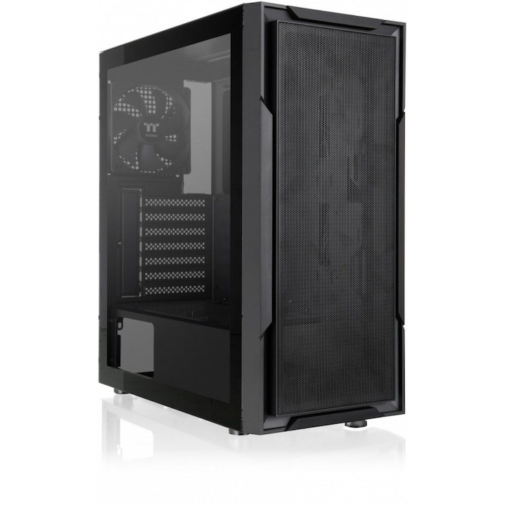 Кутия Thermaltake Versa XM1, закалено стъкло, 120мм вентилатор, USB 3.0, черна