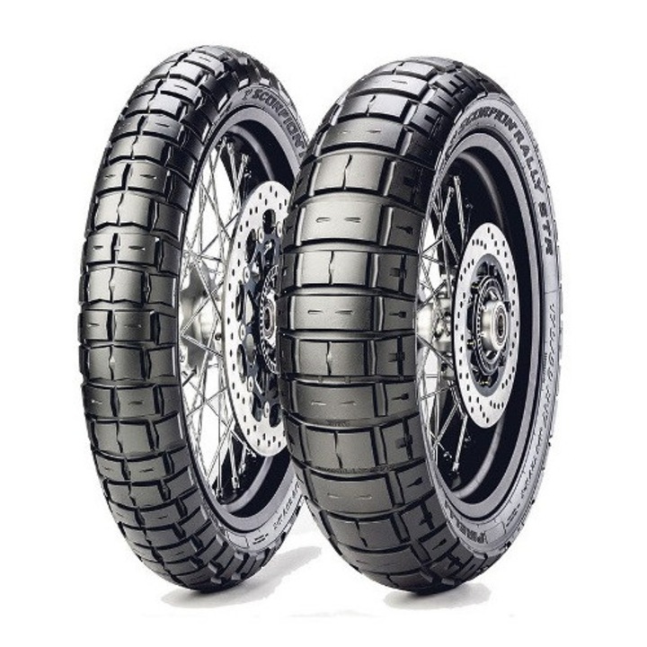 Anvelopa moto PIRELLI Opona 120/90-17 Scorpion Rally STR 64H M+S TL M/C TYL DOT 29/2024