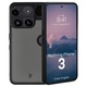 Husă Bizon Angelo Translucid cu ramă neagră pentru telefon, TPU, pentru Nothing Phone (3)